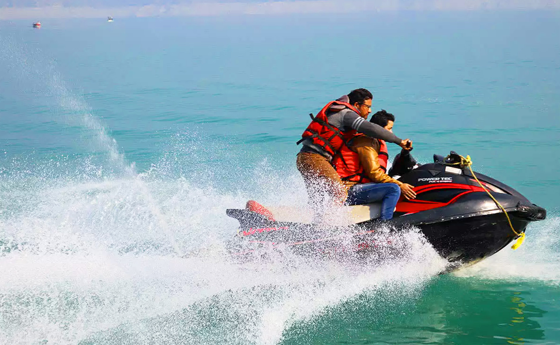 Water sports in tehri lake